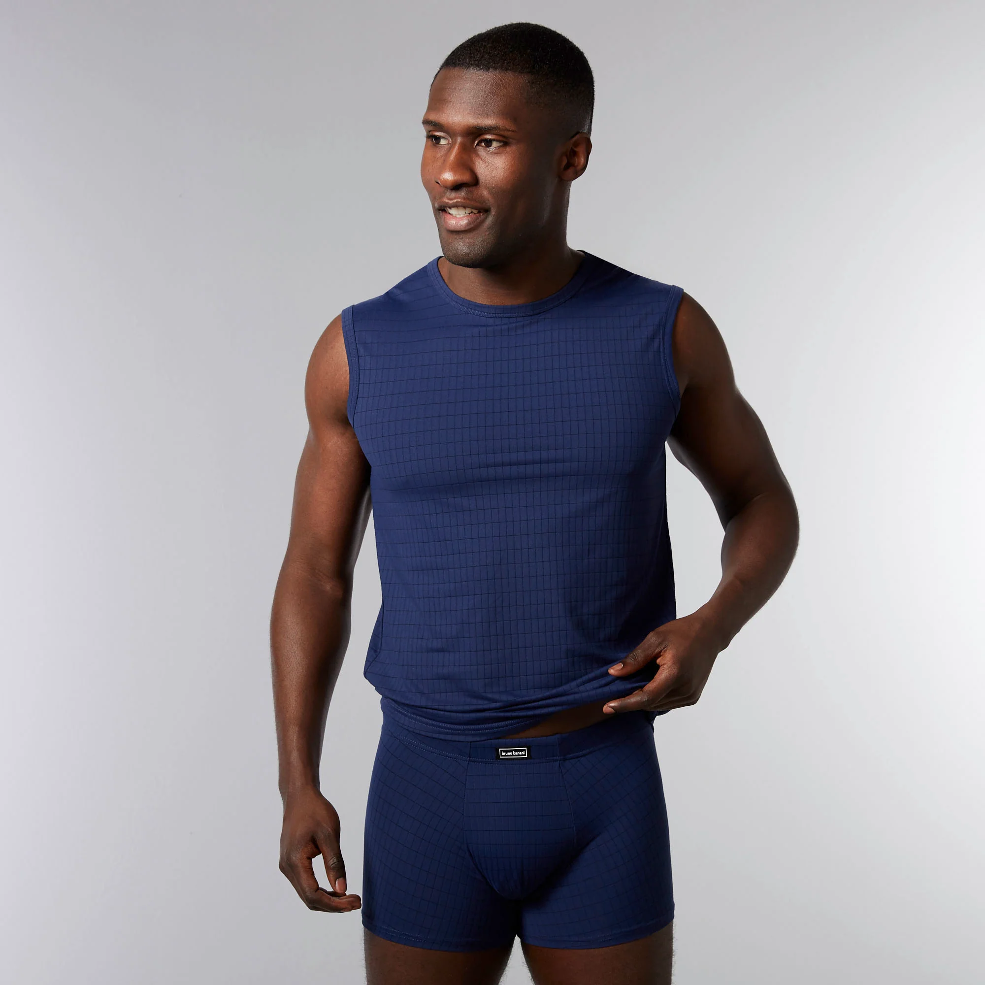 bruno banani - Check Line 2.0 - Tank Top - Image 5