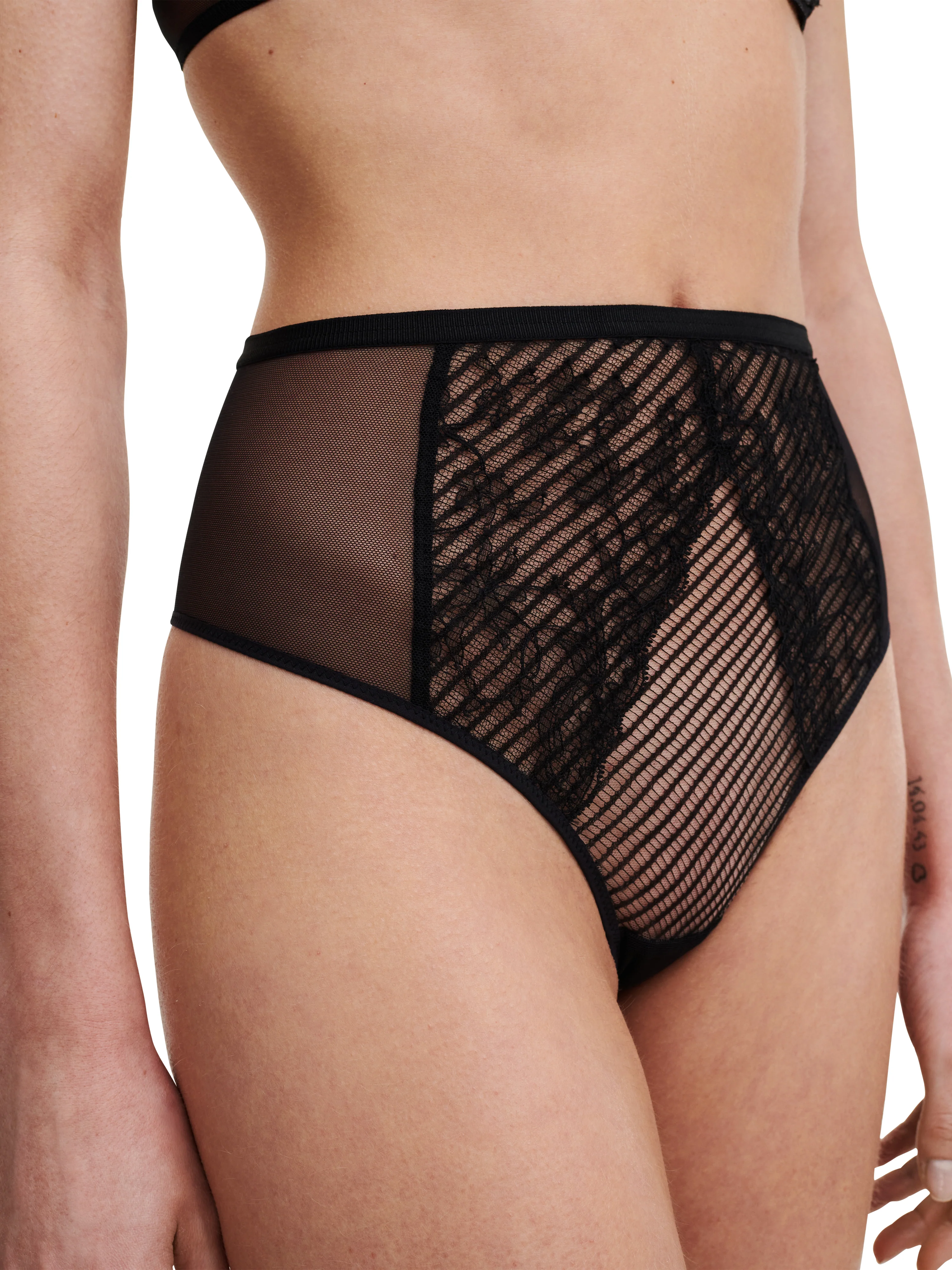 Chantelle X - Txture - High-Waisted Thong - Image 3
