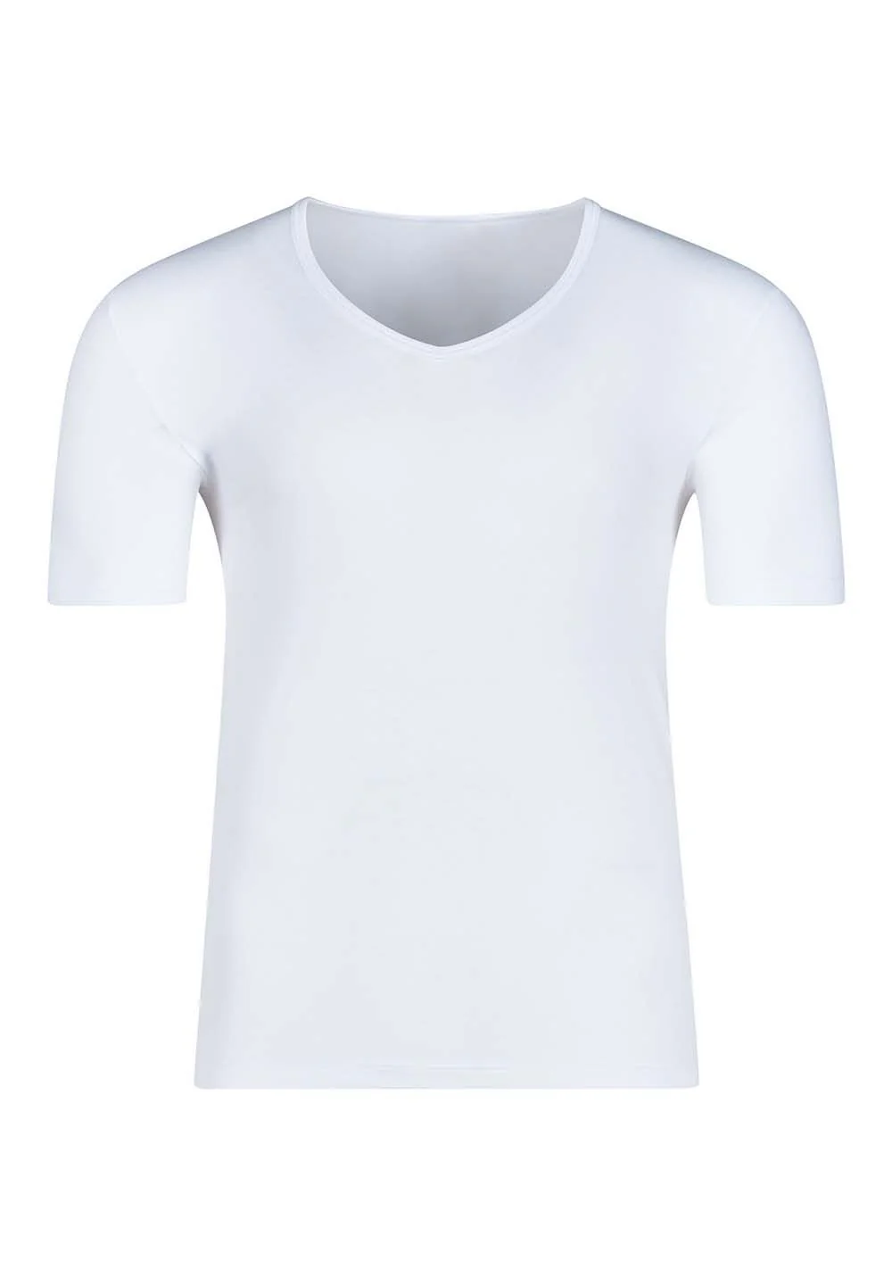 HUBER hautnah - Cool Lyocell Selection - V-Shirt Short Arms - Image 4