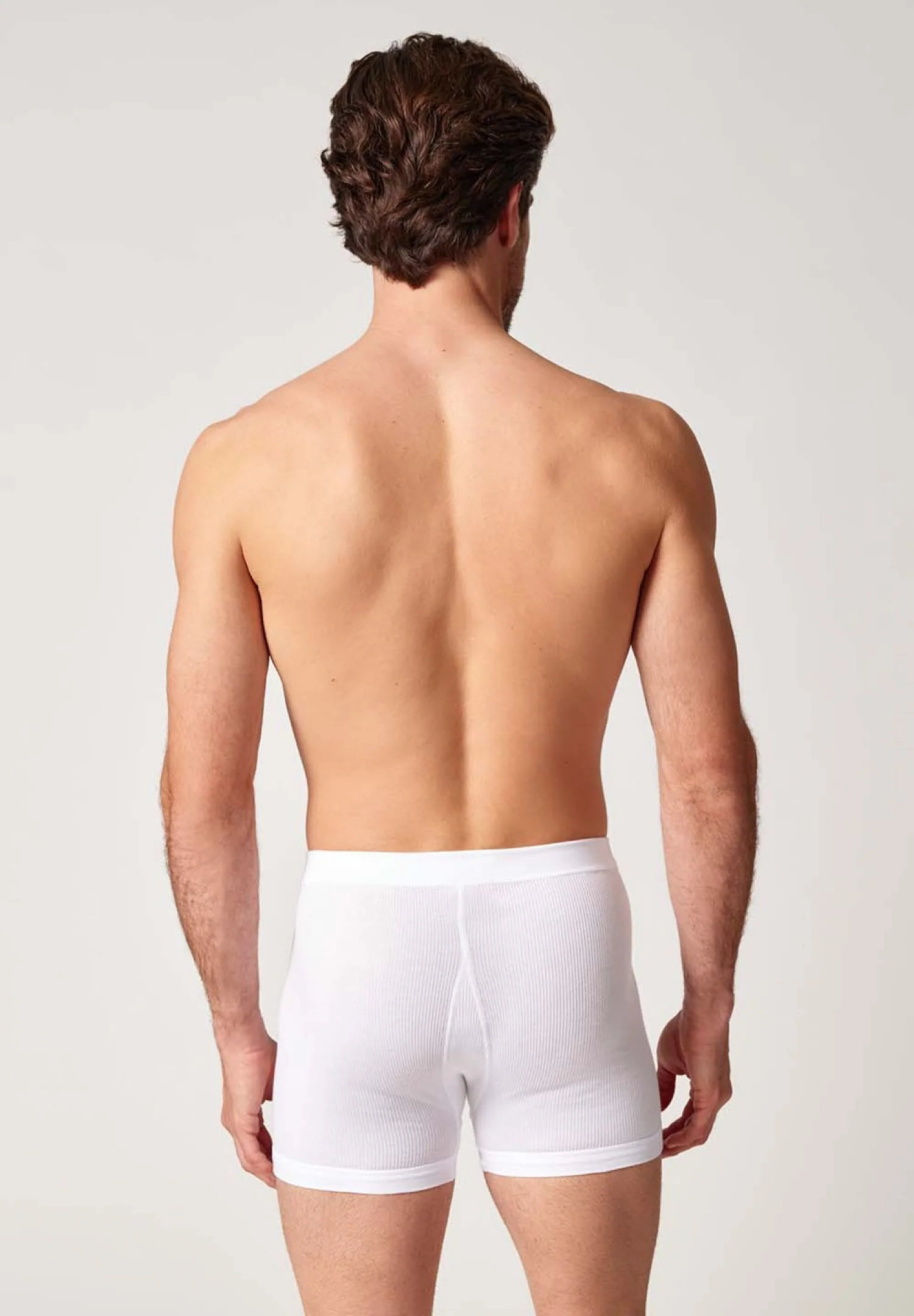 HUBER hautnah - Cotton Double Rib - Pants With Fly - Image 2