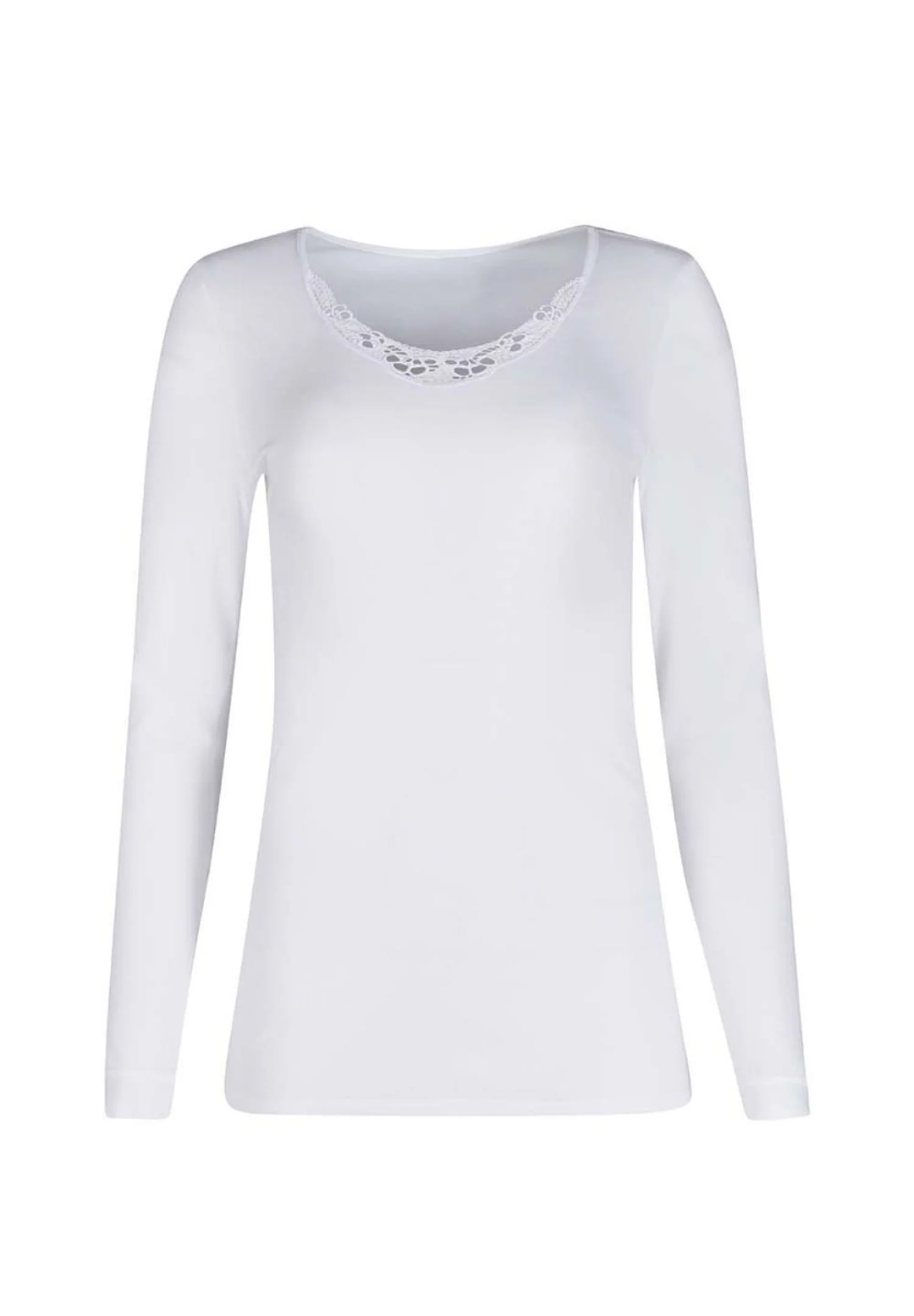 HUBER hautnah - Cotton Embroidery - Shirt Long - Image 4