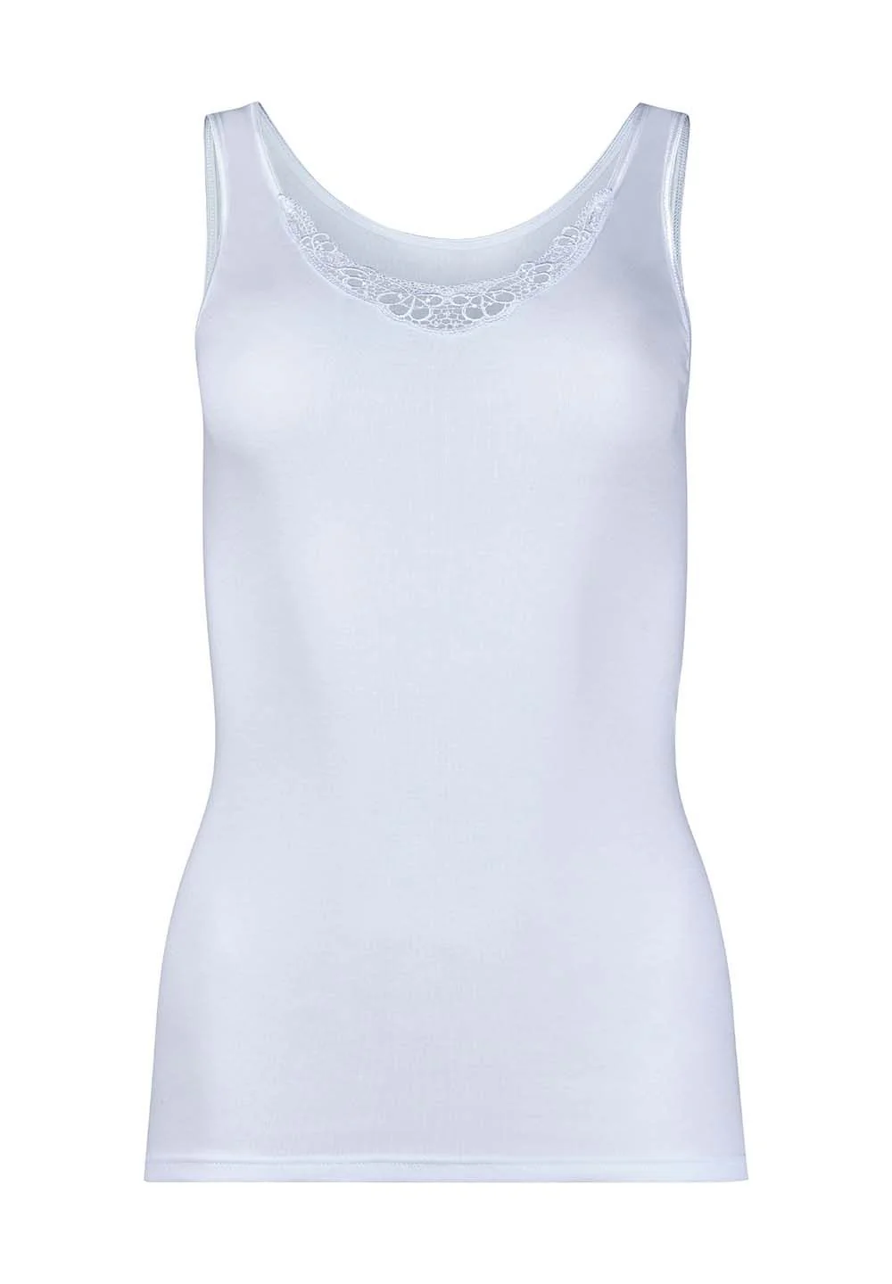 HUBER hautnah - Cotton Embroidery - Tank Top - Image 4