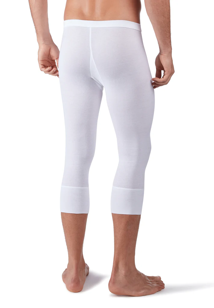 HUBER hautnah - Cotton Fine Rib - Pant 3/4 with fly - Sale - Image 2