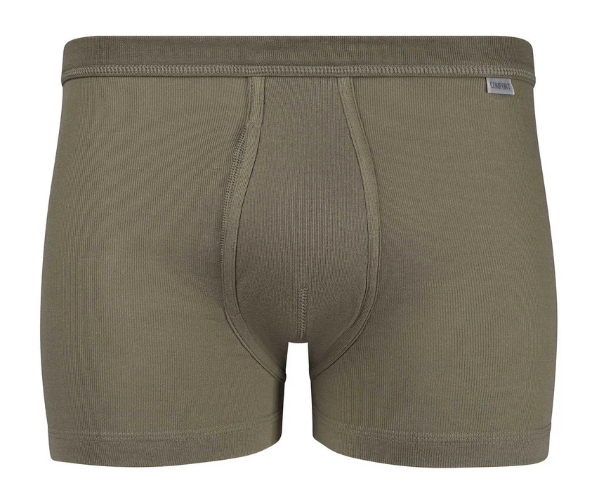 HUBER hautnah - Cotton Fine Rib - Pants With Fly - Image 11