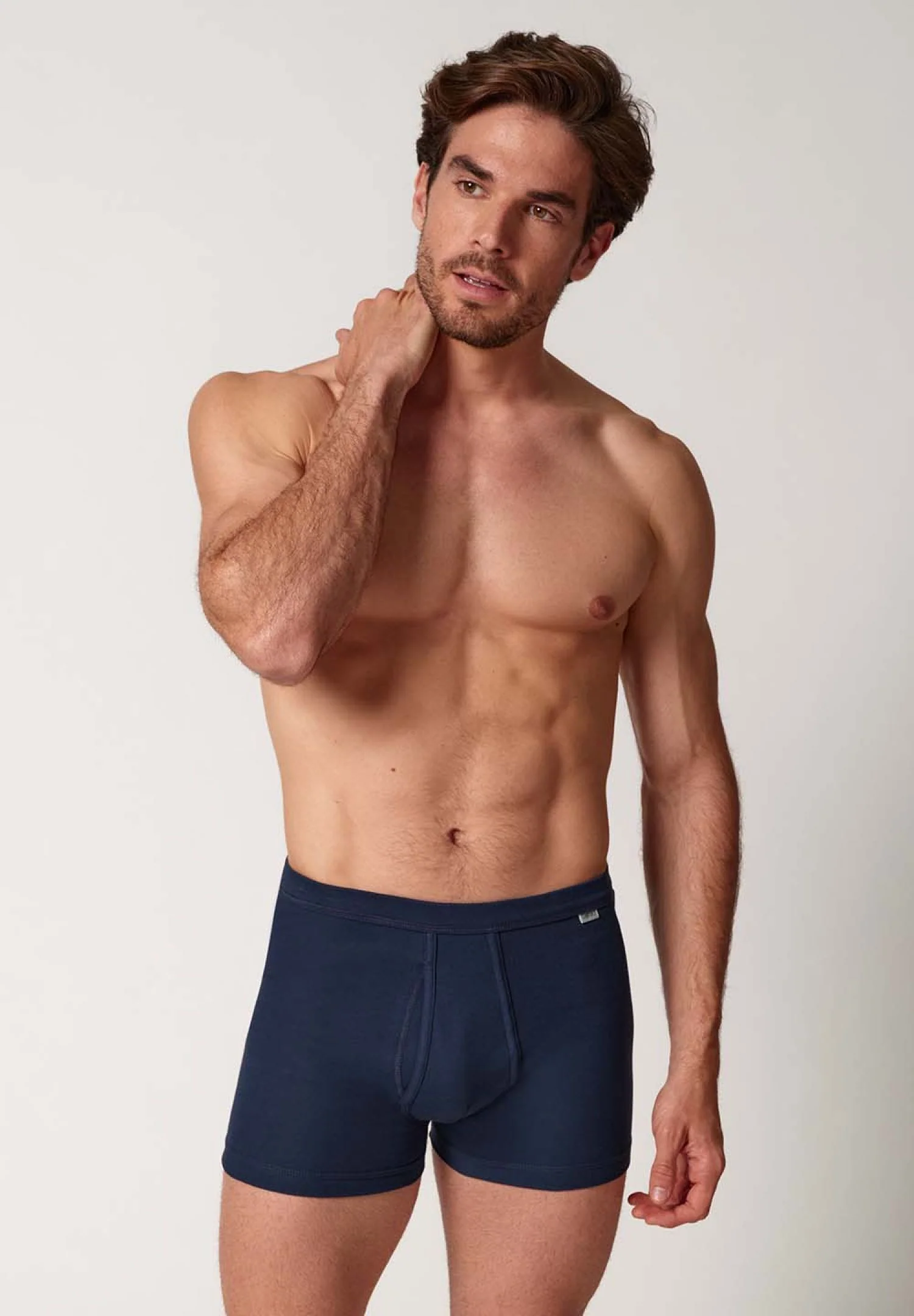 HUBER hautnah - Cotton Fine Rib - Pants With Fly - Image 6
