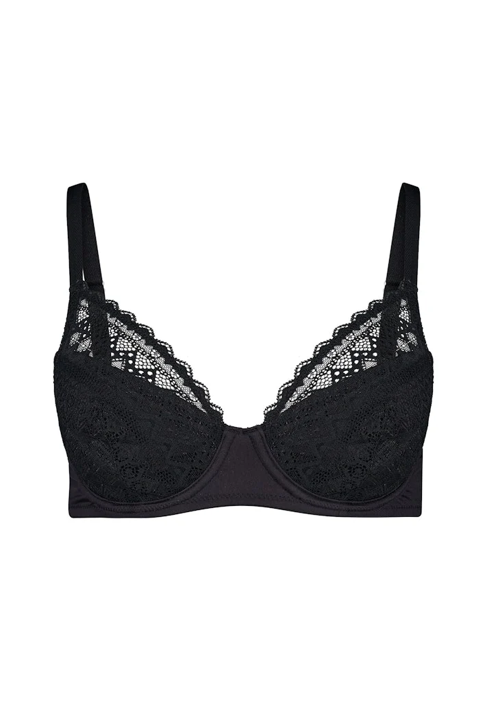 HUBER hautnah - Micro Ornament - Underwire Bra - Image 4