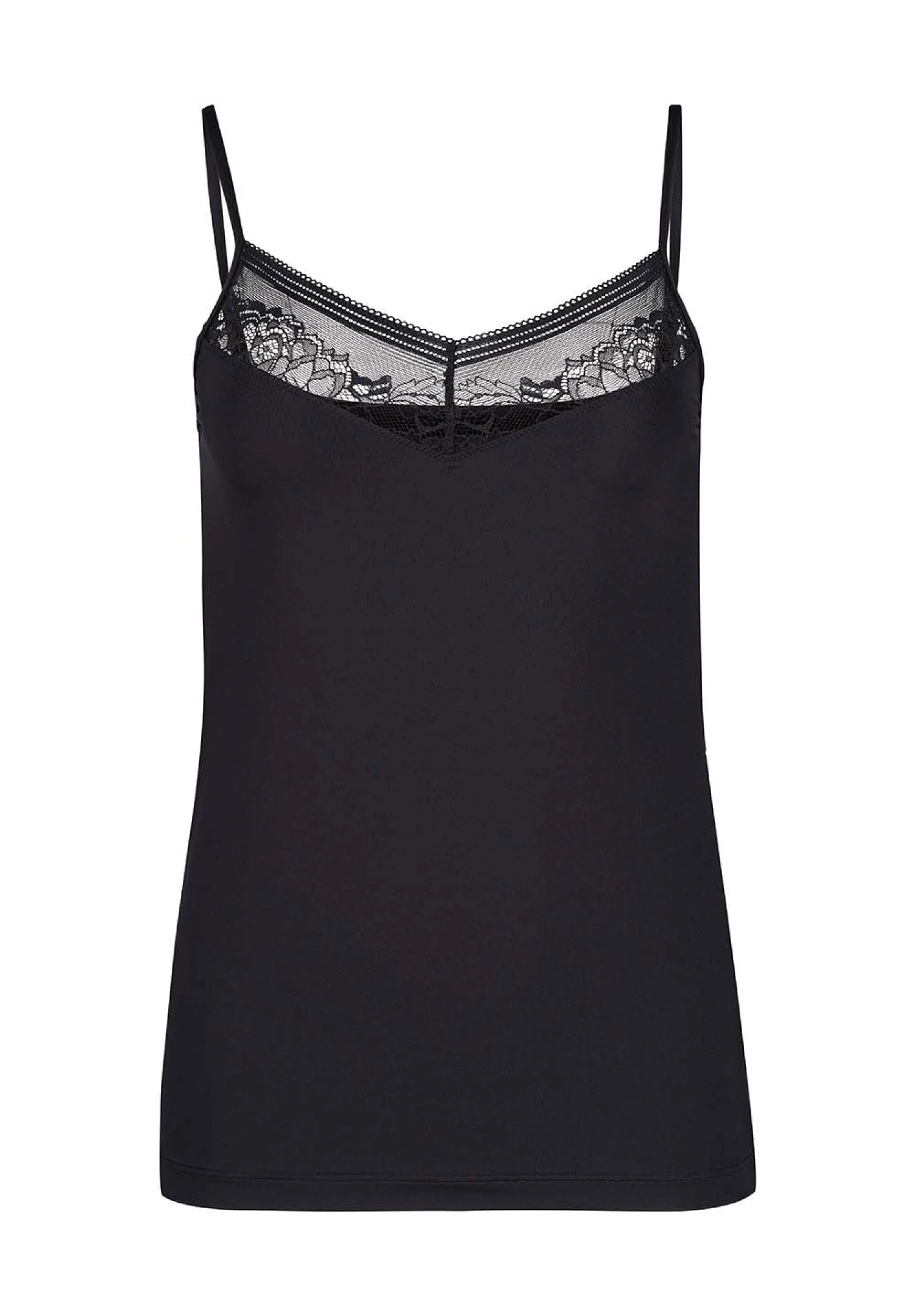 HUBER hautnah - Soft Floral Micro - Spaghetti Top - Image 5