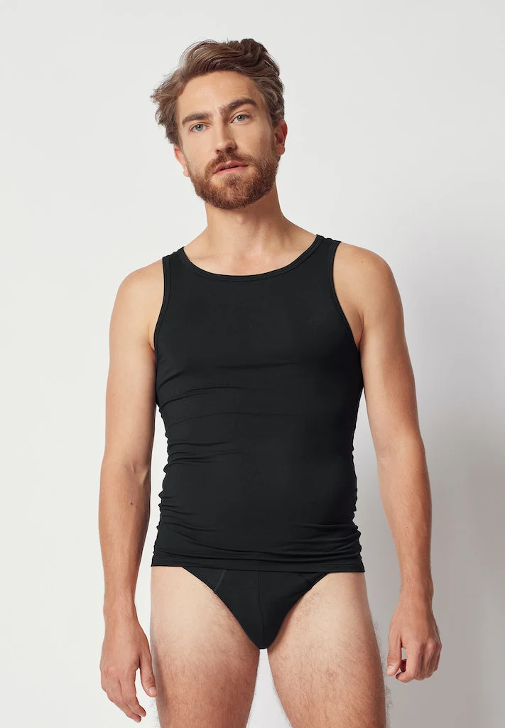 HUBER hautnah - Soft Modal - Tank Top - Image 3