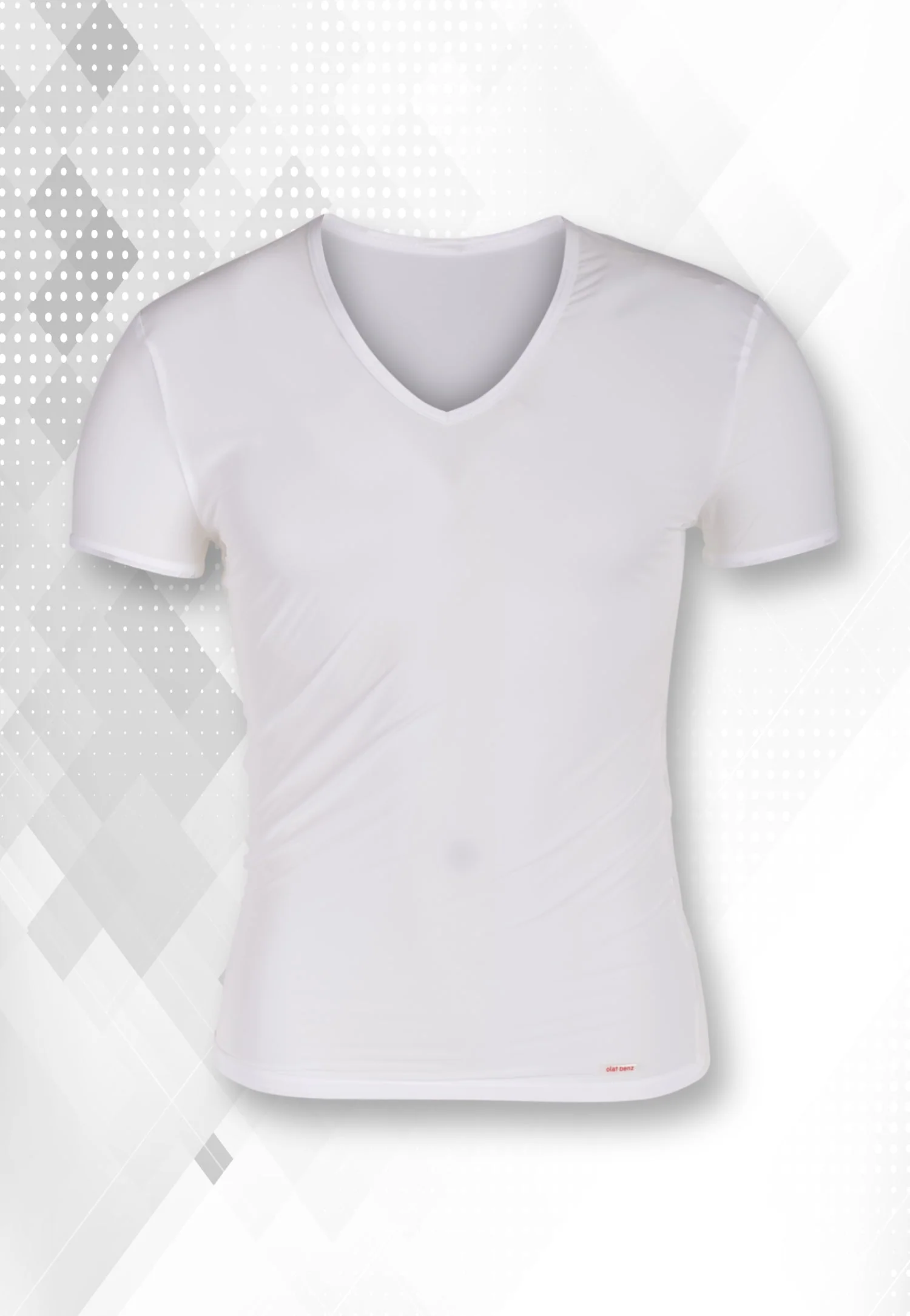 Olaf Benz - Red 0965 - Phantom - V-Neck Low Shirt - Sale - Image 5