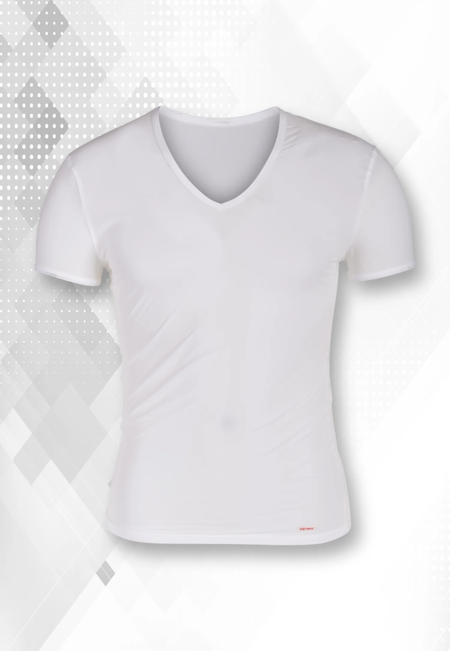 Olaf Benz - Red 0965 - Phantom - V-Neck Low Shirt - Image 5