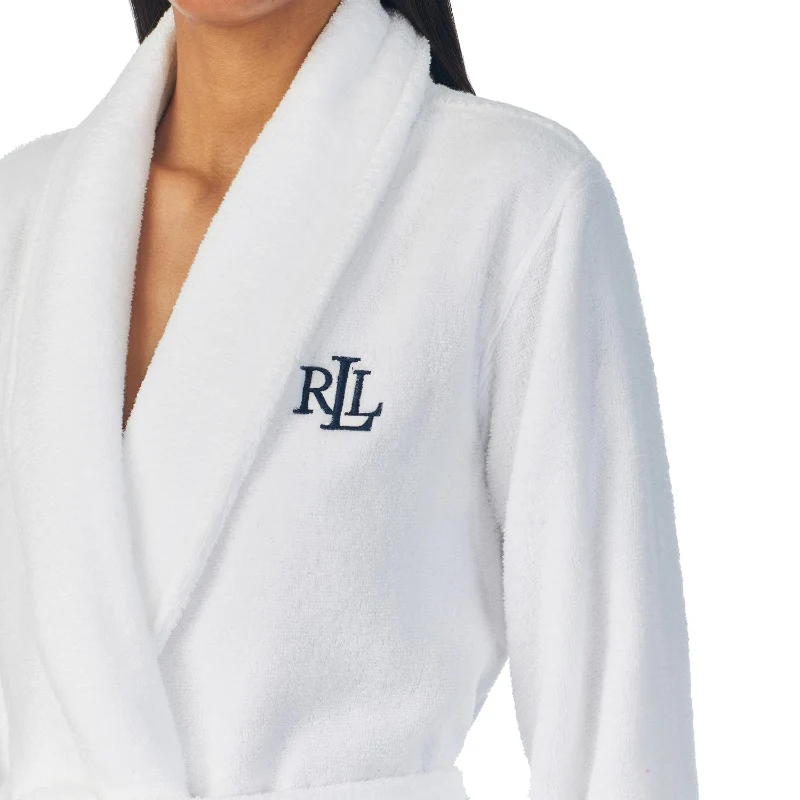 Ralph Lauren - Double Knit Lounge - Short Bathrobe - Image 3