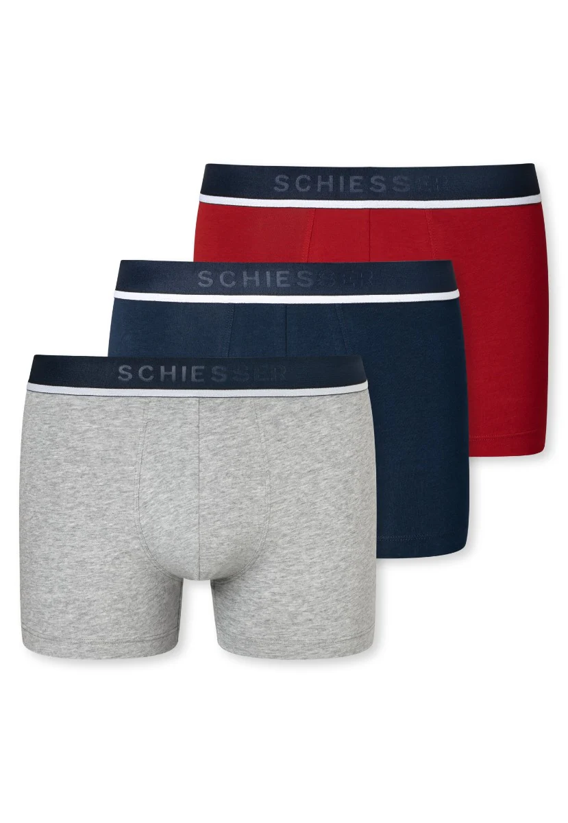 Schiesser - Organic Cotton - Shorts - 3 Pack - Image 24