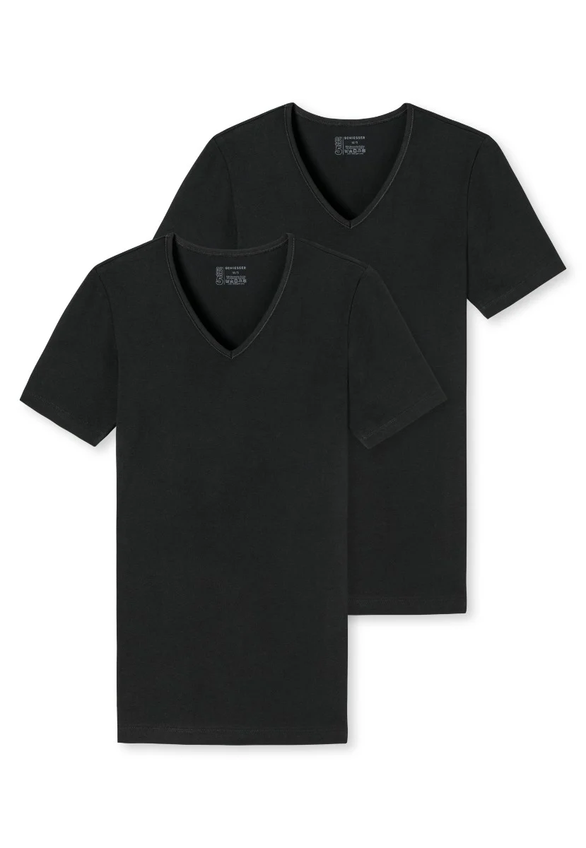 Schiesser - Organic Cotton - T-Shirt ½ 2 Pack - Image 5