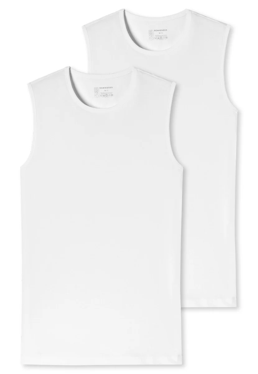 Schiesser - Organic Cotton - Tank Top - 2 Pack - Image 5