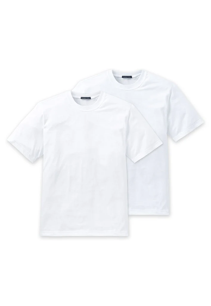 Schiesser - American T-Shirt- Shirt 1/2  2 Pack - Image 4