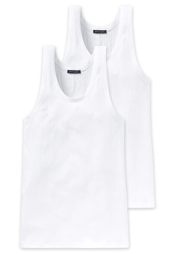 Schiesser - Autentic - Undershirts - 2 Pack - Image 4