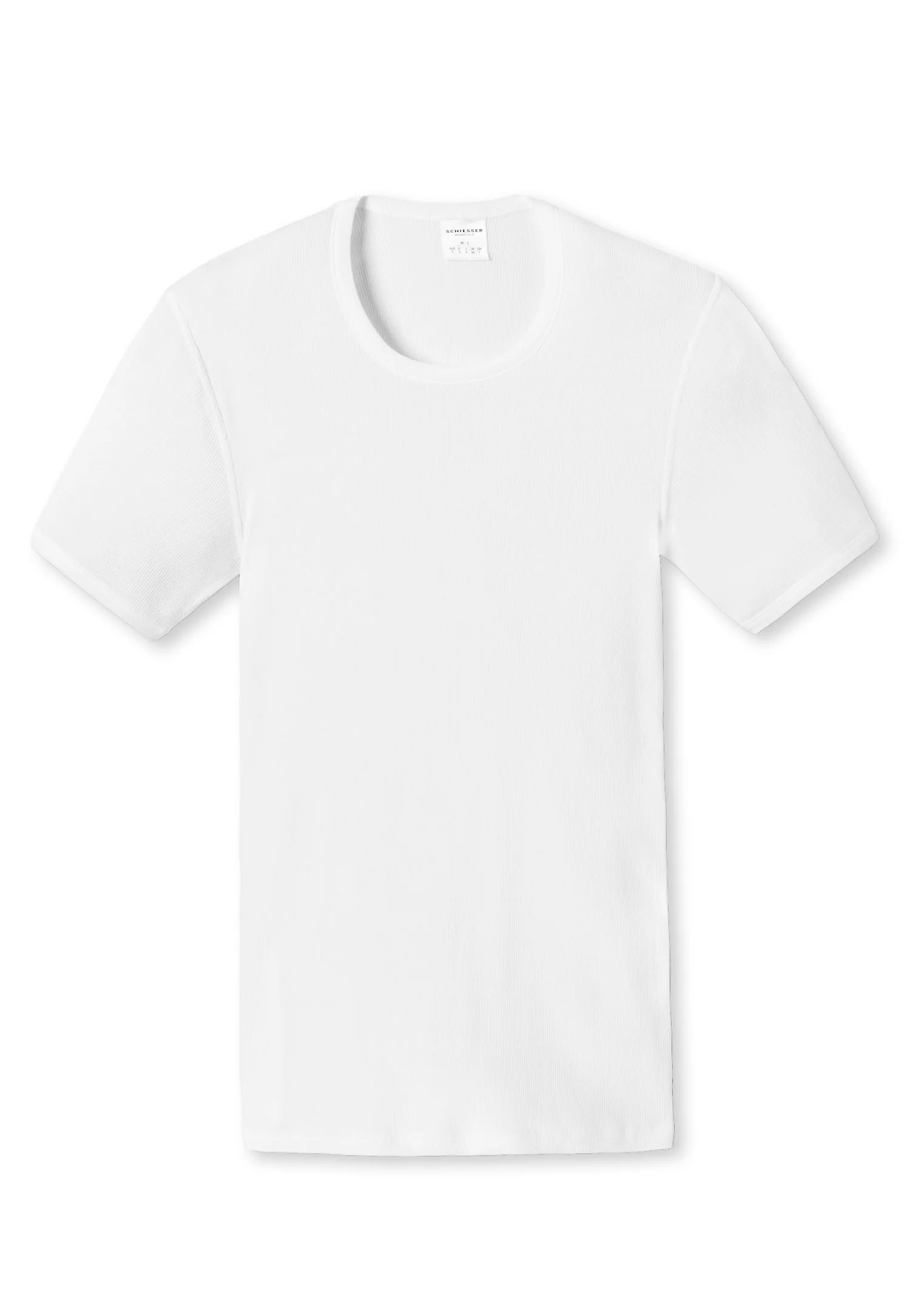 Schiesser - Cotton Essentials Double Rib - Shirt 1/2 - Sale - Image 5