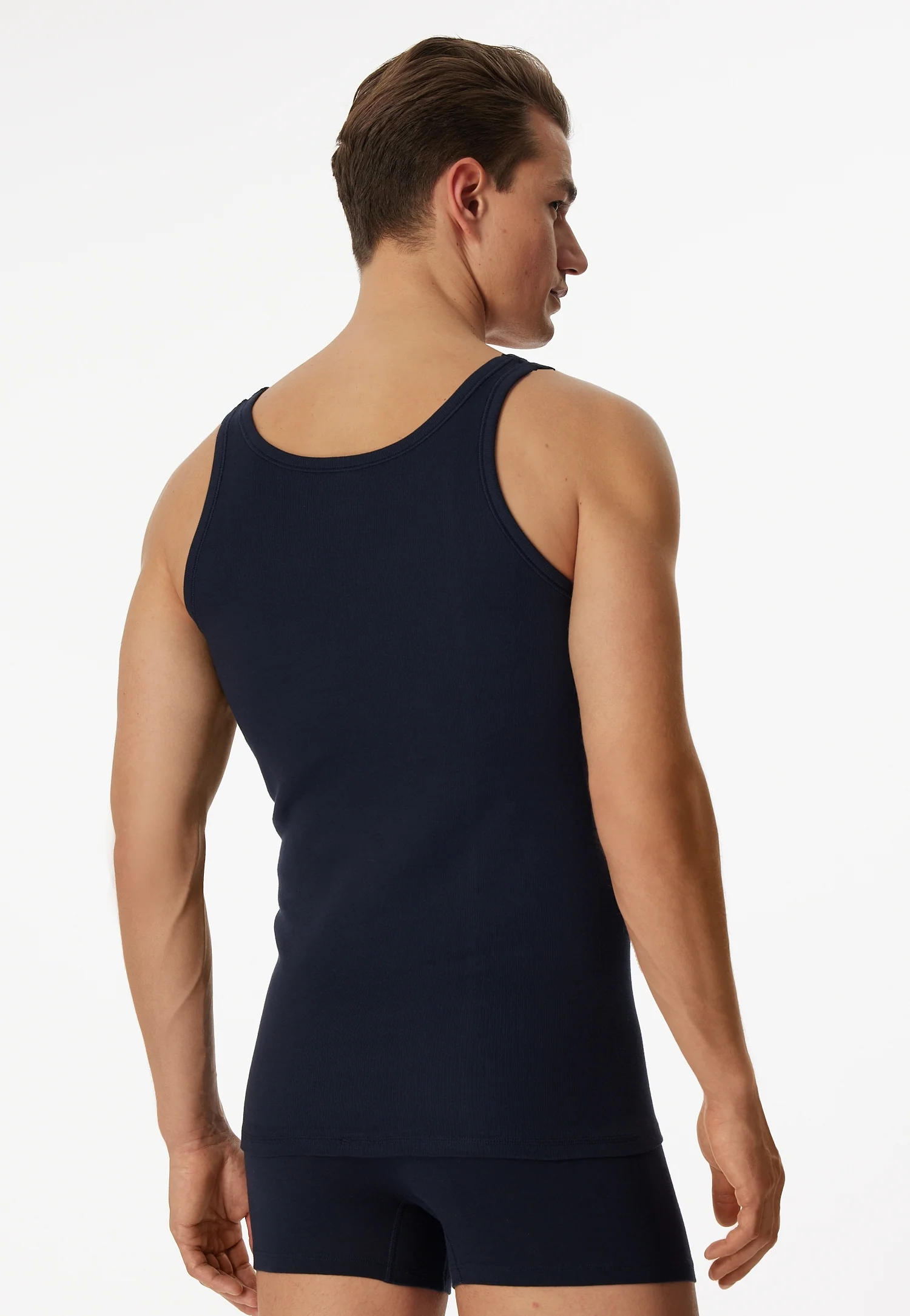 Schiesser - Cotton Essentials Fine Rib - Tank Top - 2 Pack - Image 7