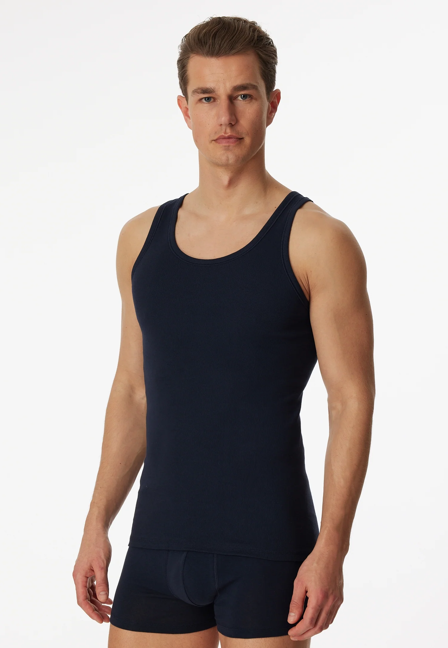Schiesser - Cotton Essentials Fine Rib - Tank Top - 2 Pack - Image 8