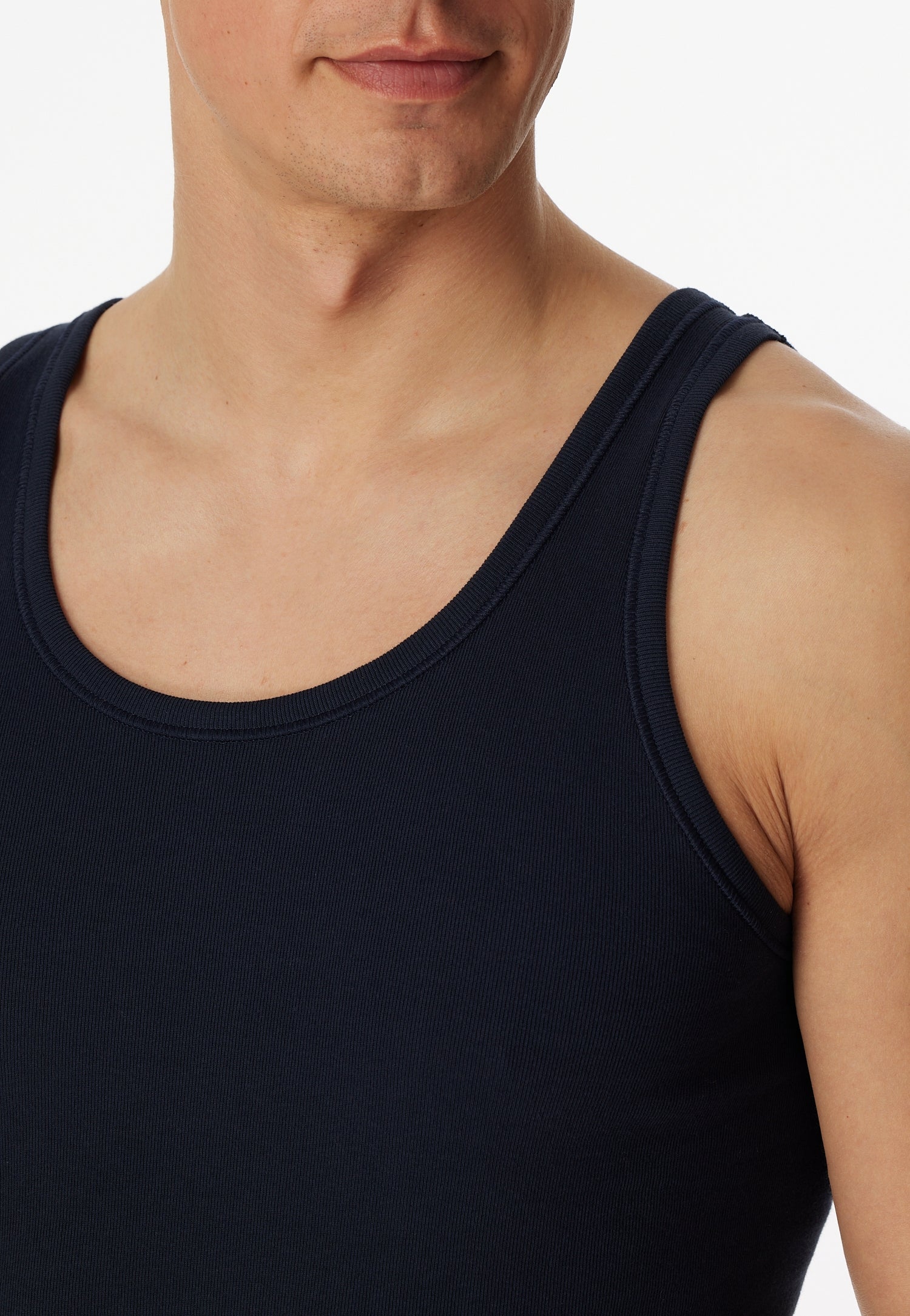 Schiesser - Cotton Essentials Fine Rib - Tank Top - 2 Pack - Image 9