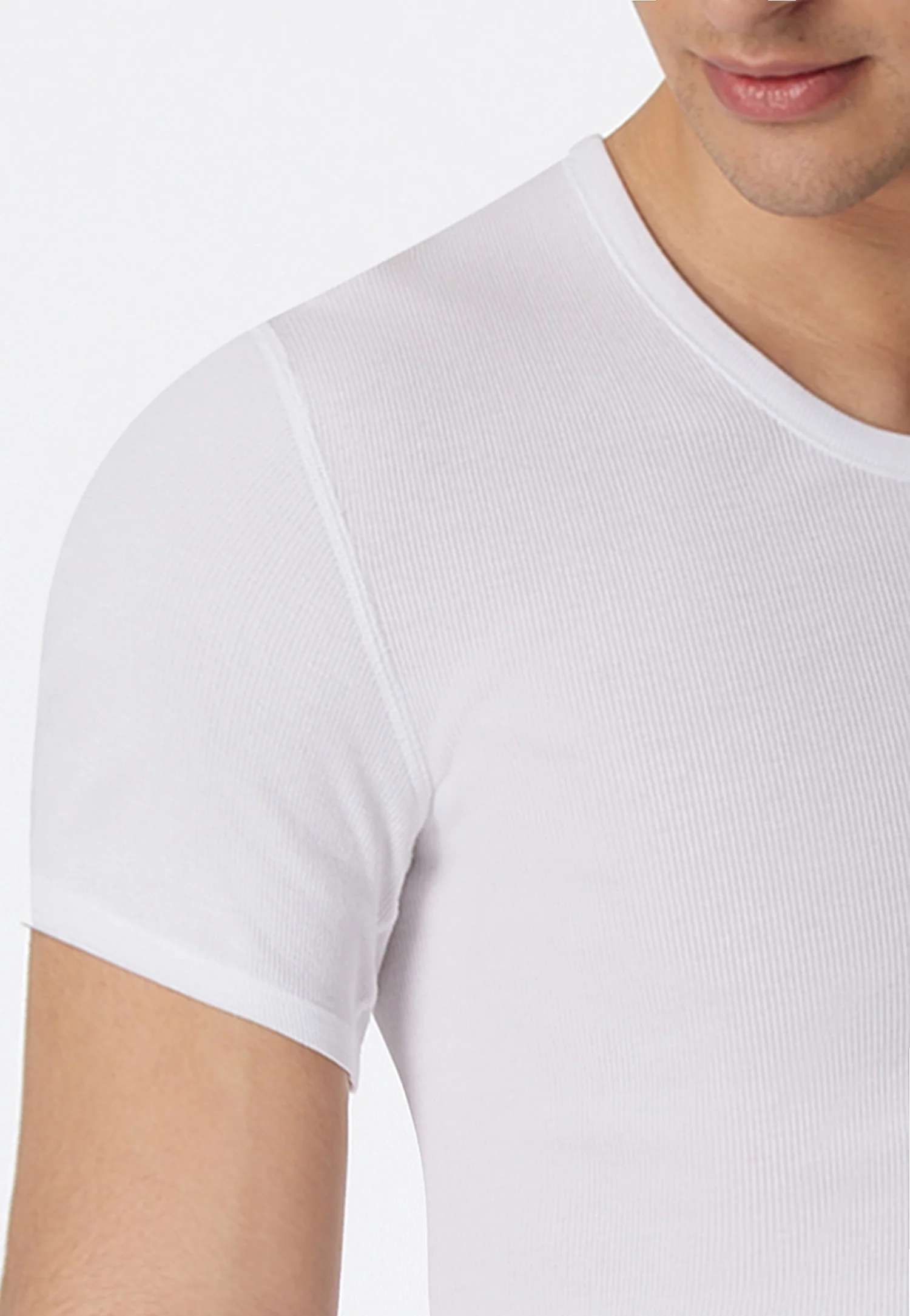 Schiesser - Cotton Essentials Double Rib - Shirt 1/2 - Image 4