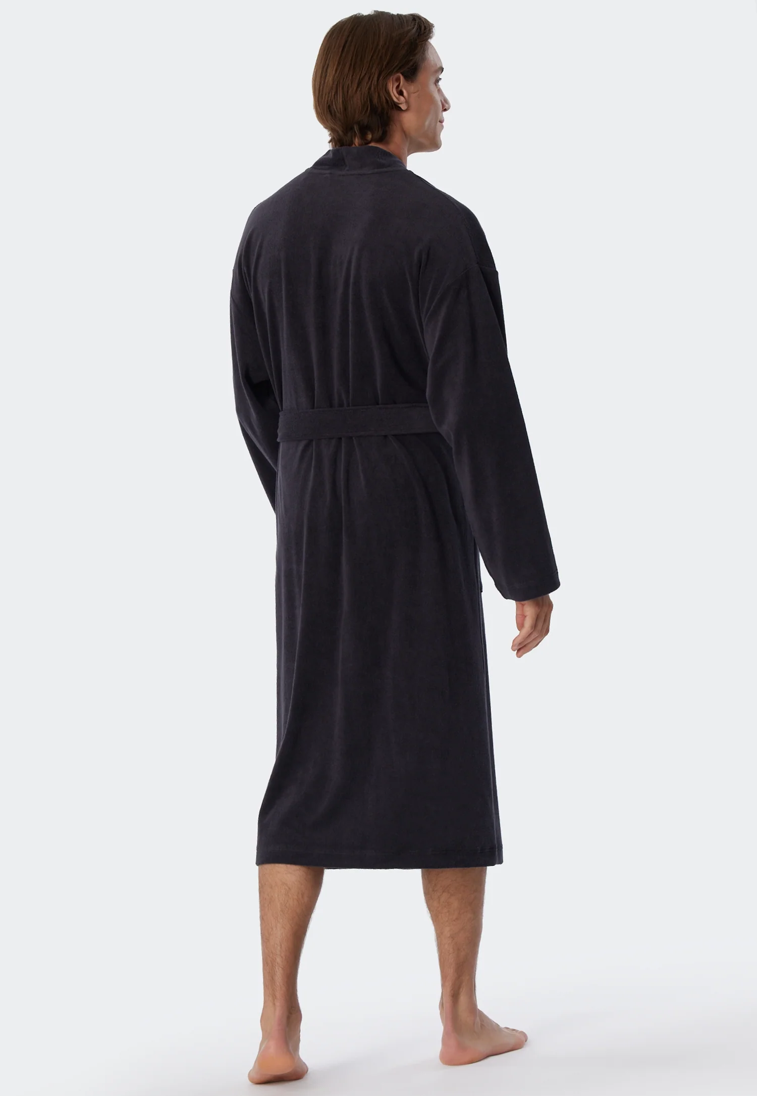 Schiesser - Feather Terry - Bathrobe Light Terry Cloth - Image 2