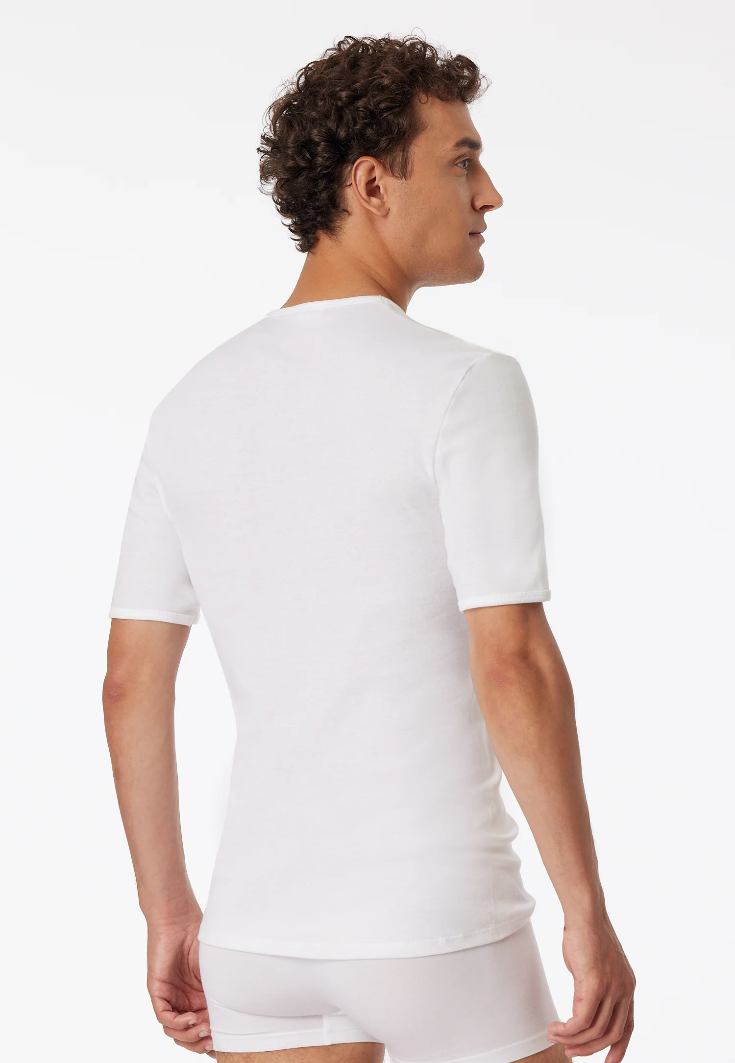 Schiesser - Original Fine Rib - Shirt 1/2 - Image 3