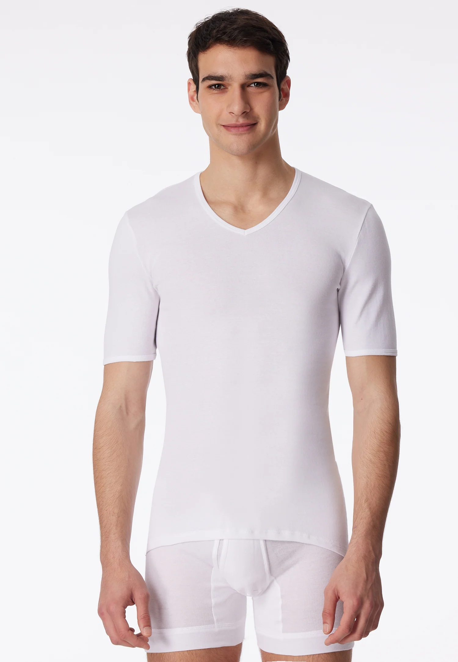 Schiesser - Original Fine Rib - Shirt 1/2 - Image 6