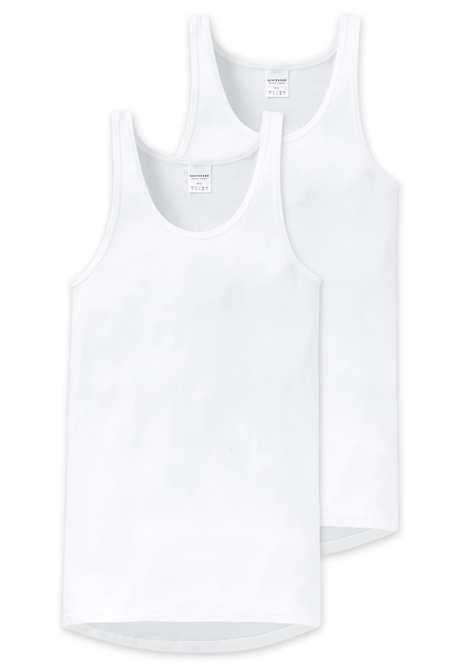 Schiesser - Original Fine Rib - Shirt 0/0 - 2 Pack - Image 5
