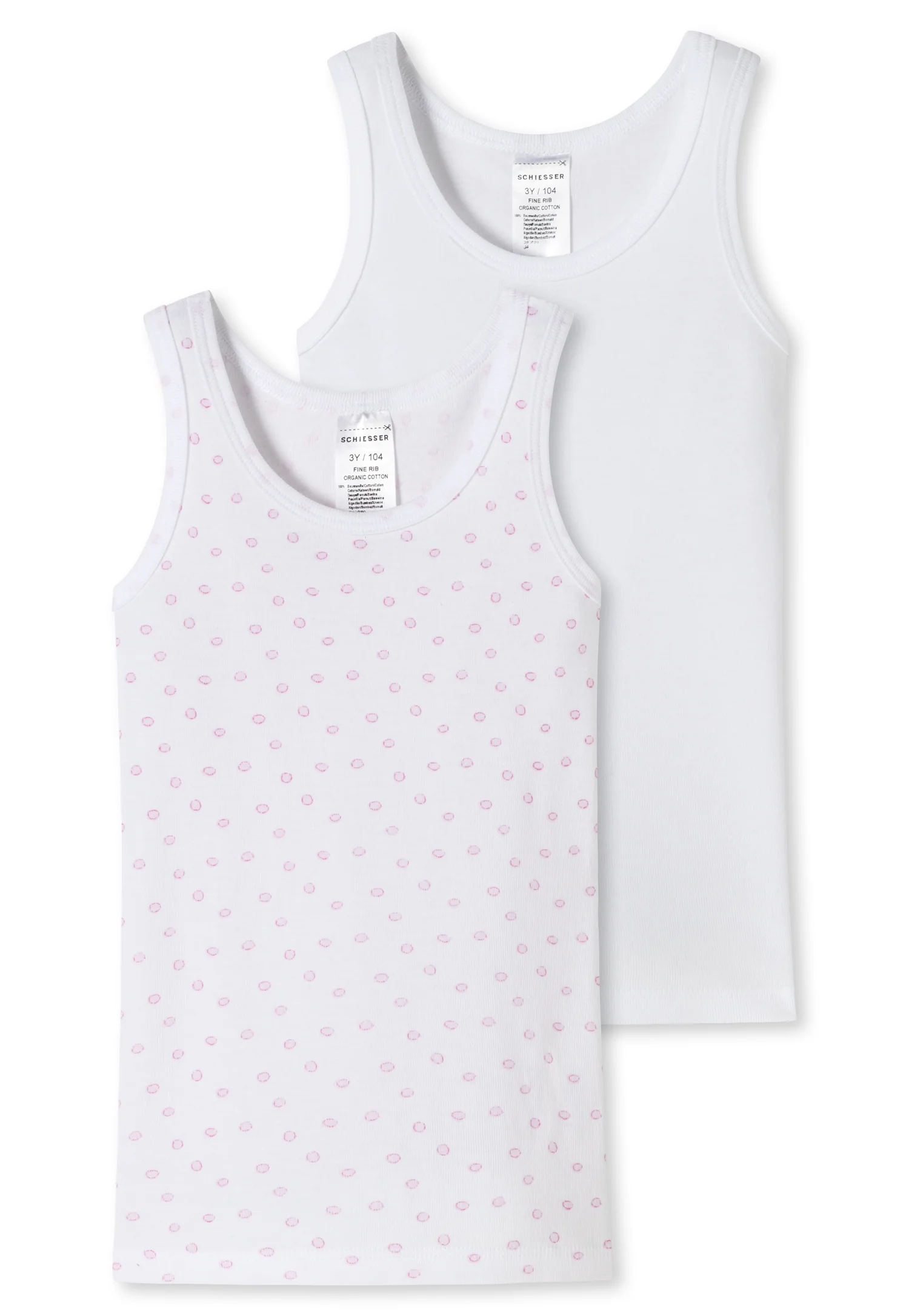 Schiesser Kids - Organic Cotton - Undershirt 0/0 2Pack - Image 3