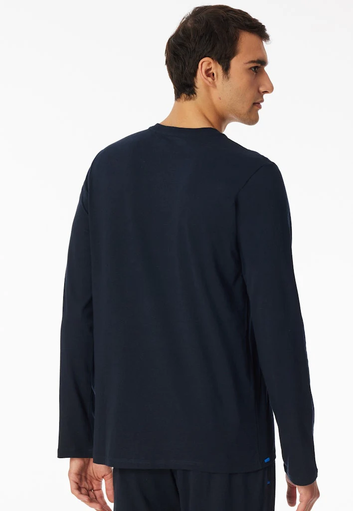 Schiesser - Mix&Relax - Long Sleeve Shirt with button placket - Image 2