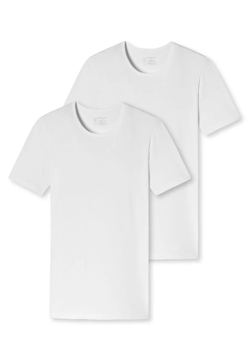 Schiesser - Organic Cotton - T-Shirt ½ - 2 Pack - Sale - Image 5