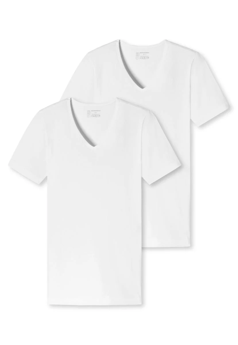 Schiesser - Organic Cotton - T-Shirt ½ - 2 Pack - Sale - Image 3