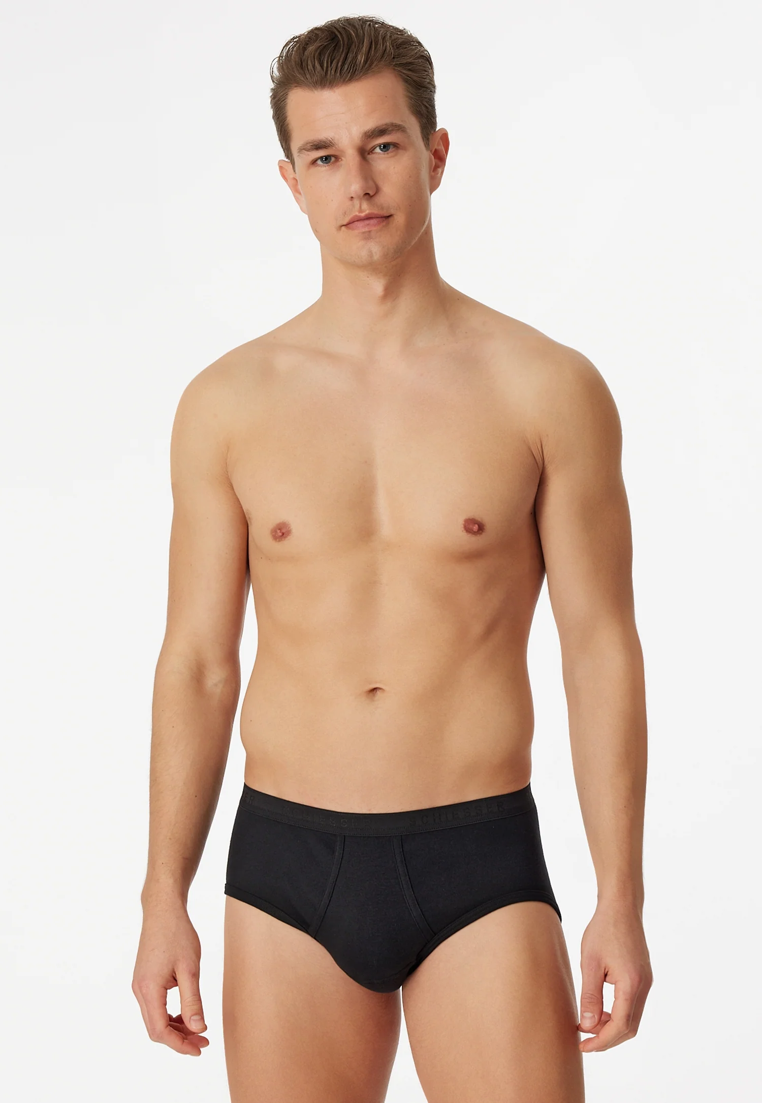 Schiesser - Original Fine Rib - Sports Briefs - 2 Pack - Image 6